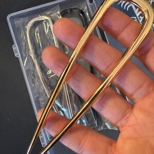 Set of 3 Metal French Hairpin Set